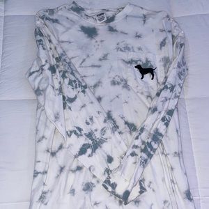 PINK long sleeve ~ size small ~ tie dye